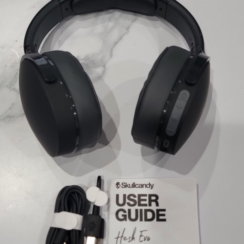 Skullcandy Hesh Evo Wireless Over-Ear Headset - True Black OpenBox - Picture 5 of 7